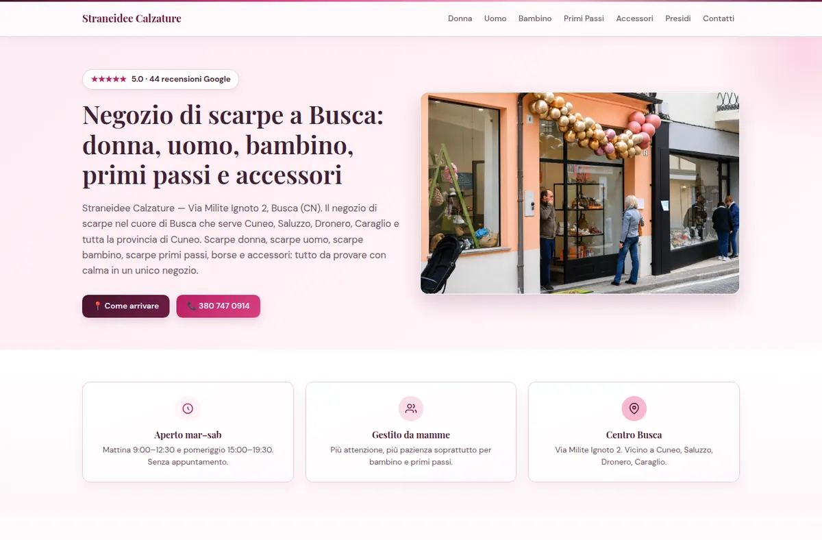 The Straneidee website